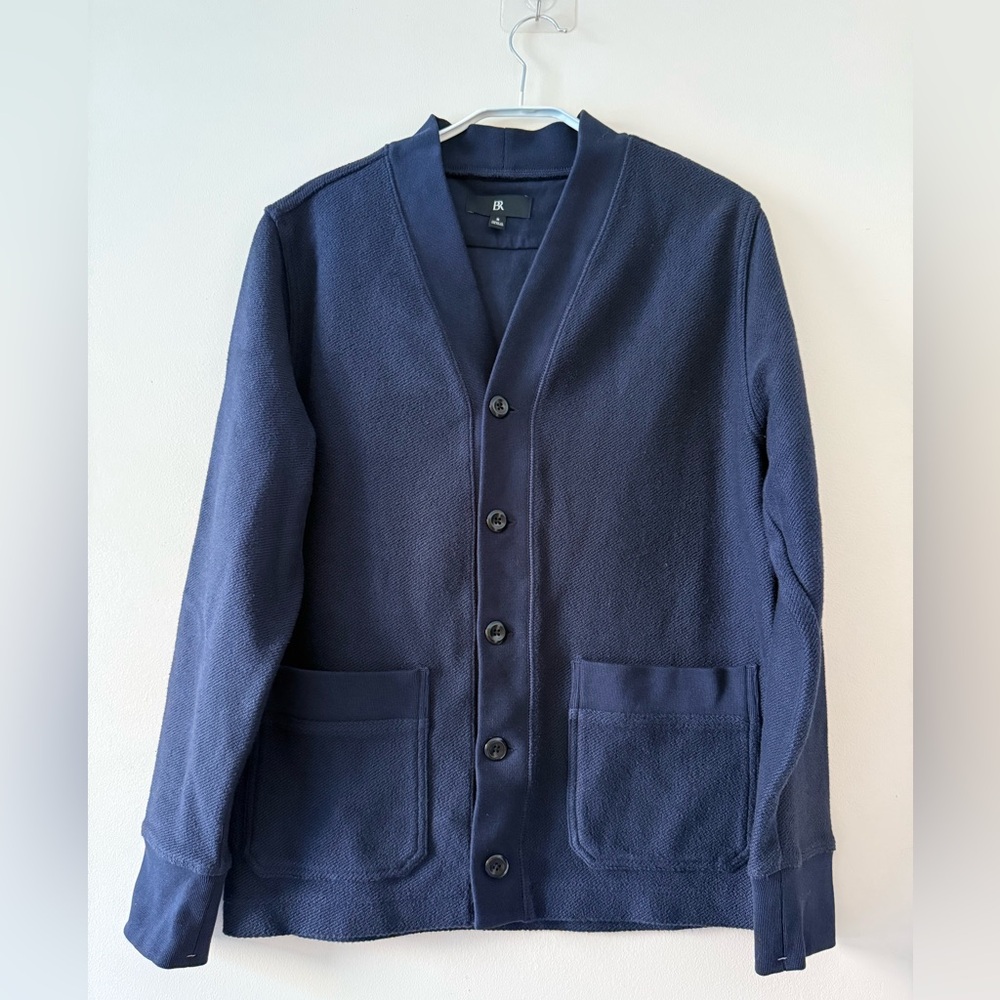 Banana Republic French Terry Cardigan  S